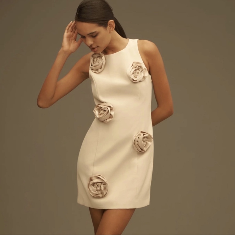 Endless Rose 3D Floral Corsage Dress